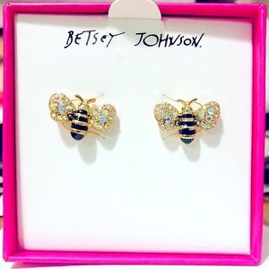 Betsey Johnson Bumble Bee Stud Earring 🐝 🐝